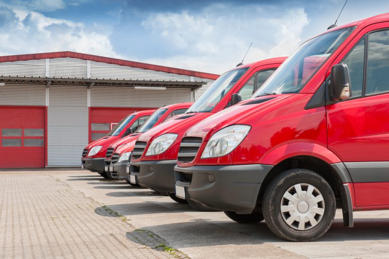 Fuhrpark eines Unternehmens