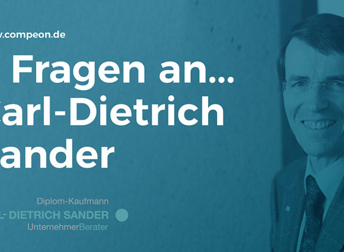 5 Fragen an... Carl-Dietrich Sander