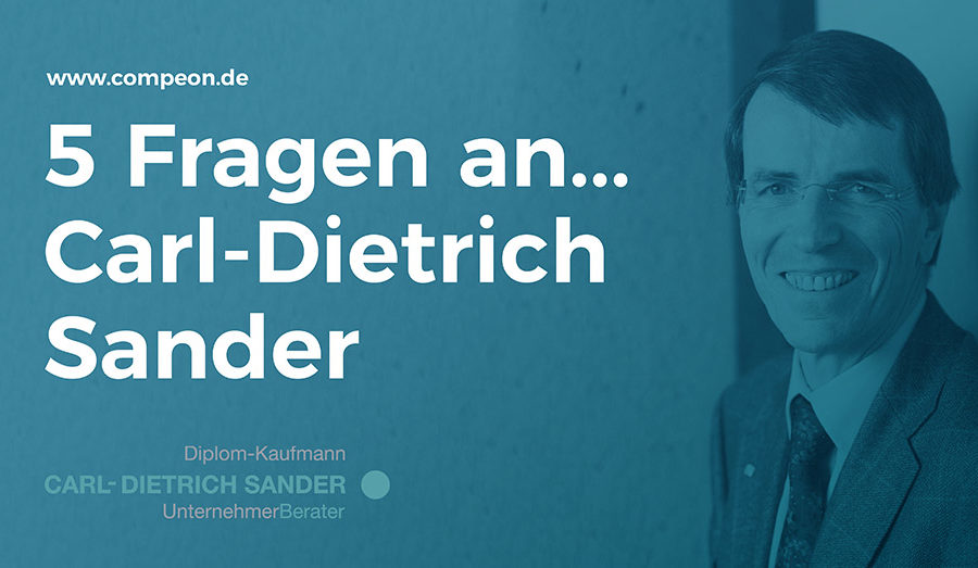 5 Fragen an... Carl-Dietrich Sander