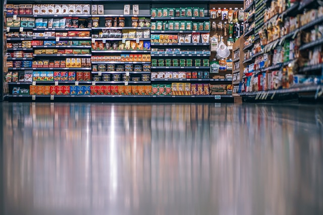 Supermarktregal