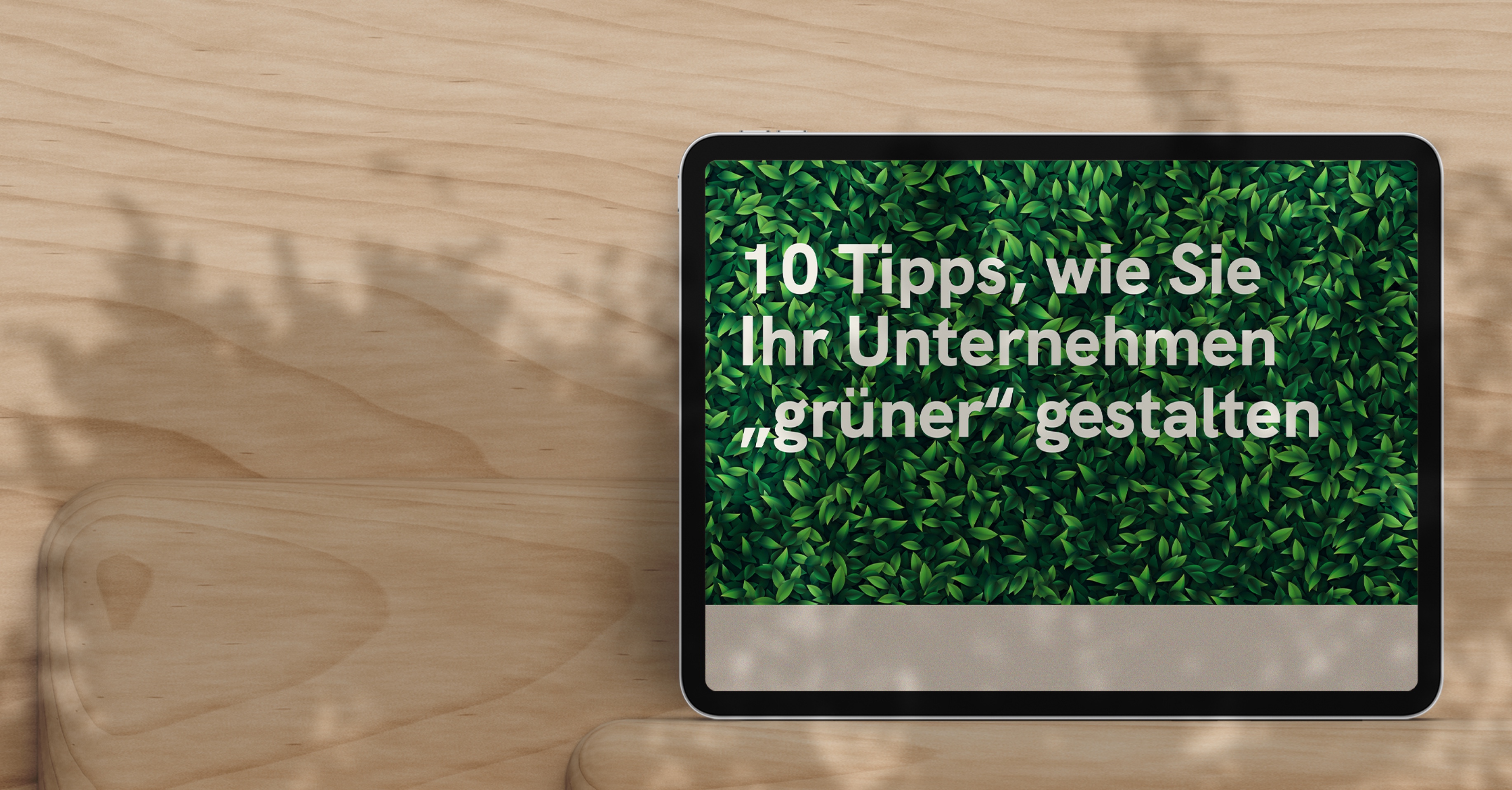 Umweltschutz im Büro: Mit 10 einfachen Tricks